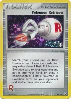 Pokemon Retriever Reverse Holo 84