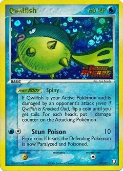 Qwilfish Reverse Holo 27