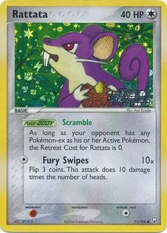 Rattata Reverse Holo 71
