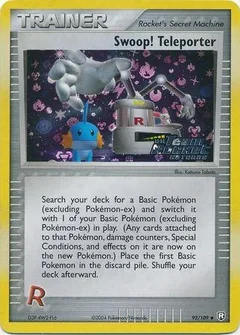 Swoop Teleporter Reverse Holo 92
