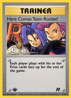 Here Comes Team Rocket 1St Edition 71