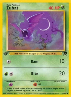 Zubat 1St Edition 70