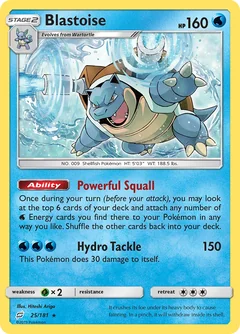 Blastoise 25