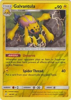 Galvantula Reverse Holo 48