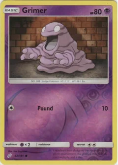 Grimer Reverse Holo 62