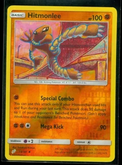 Hitmonlee Reverse Holo 73