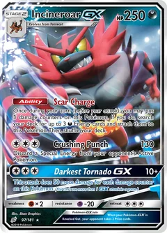 Incineroar Gx 97