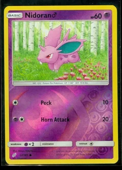 Nidoran Reverse Holo 57