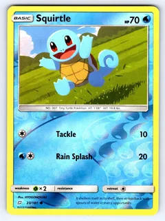 Squirtle Reverse Holo 23