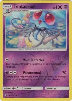 Tentacruel Reverse Holo 61