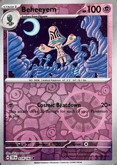 Beheeyem Reverse Holo 74