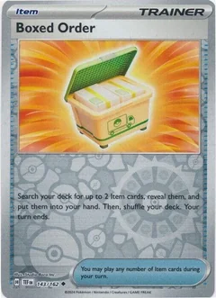 Boxed Order Reverse Holo 143