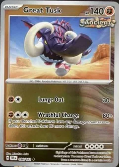 Great Tusk Reverse Holo 96