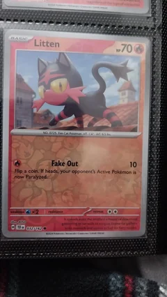 Litten Reverse Holo 32
