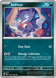 Sableye Reverse Holo 107