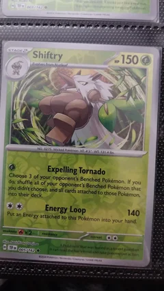 Shiftry Reverse Holo 5