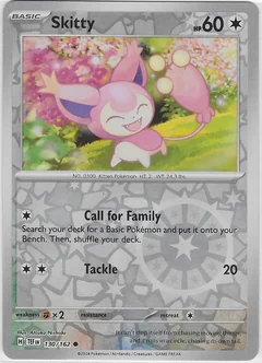 Skitty Reverse Holo 130