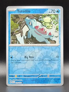 Totodile Reverse Holo 39