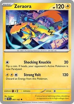 Zeraora Reverse Holo 57
