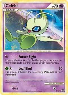 Celebi Reverse Holo 3