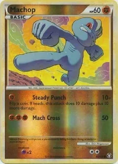 Machop Reverse Holo 67