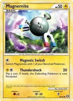 Magnemite Reverse Holo 68