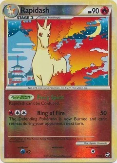 Rapidash Reverse Holo 8