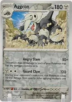 Aggron Reverse Holo 122