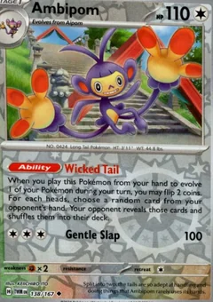 Ambipom Reverse Holo 138