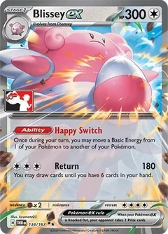 Blissey Ex Prize Pack Cosmos Holo 134