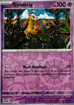 Girafarig Reverse Holo 83