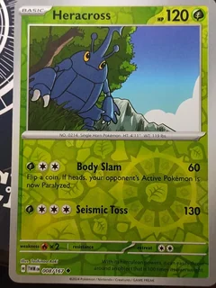 Heracross Reverse Holo 8