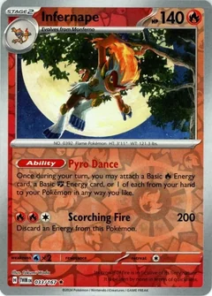 Infernape Reverse Holo 33