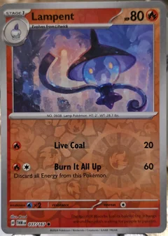 Lampent Reverse Holo 37