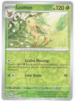 Leafeon Reverse Holo 11