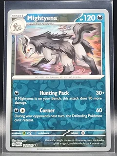 Mightyena Reverse Holo 114