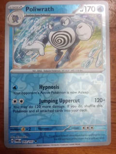 Poliwrath Reverse Holo 43