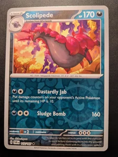 Scolipede Reverse Holo 117