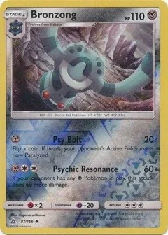 Bronzong Reverse Holo 87