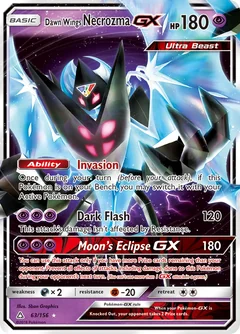Dawn Wings Necrozma Gx 63
