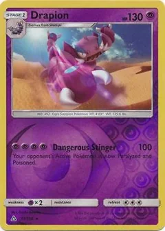 Drapion Reverse Holo 55