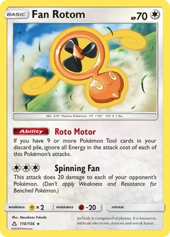 Fan Rotom 110