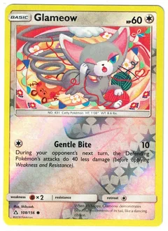 Glameow Reverse Holo 108