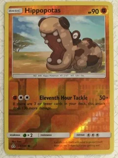Hippopotas Reverse Holo 68