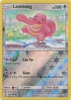 Lickitung Reverse Holo 102