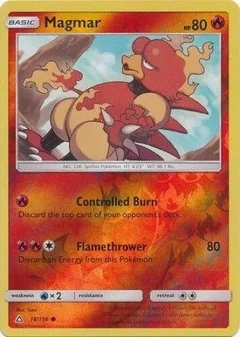 Magmar Reverse Holo 18