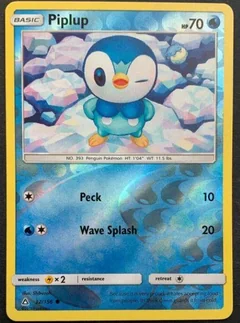 Piplup Reverse Holo 32
