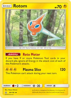 Rotom Reverse Holo 50