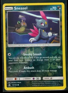 Sneasel Reverse Holo 73