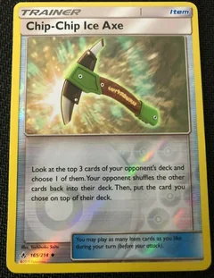 Chip Chip Ice Axe Reverse Holo 165